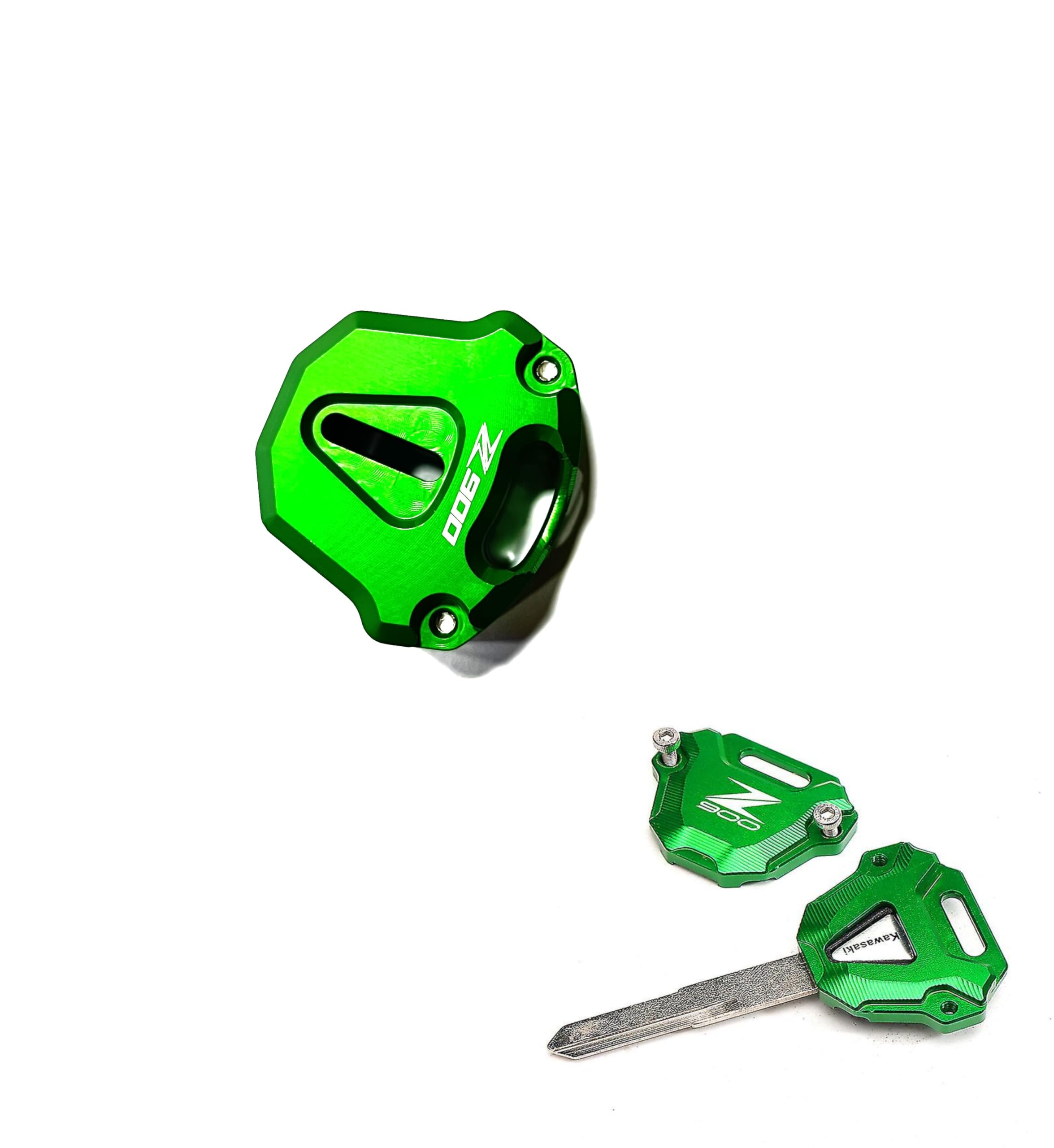 Acube Mart Key Case Cover Shell for Kawasaki Z900 Green KC-1