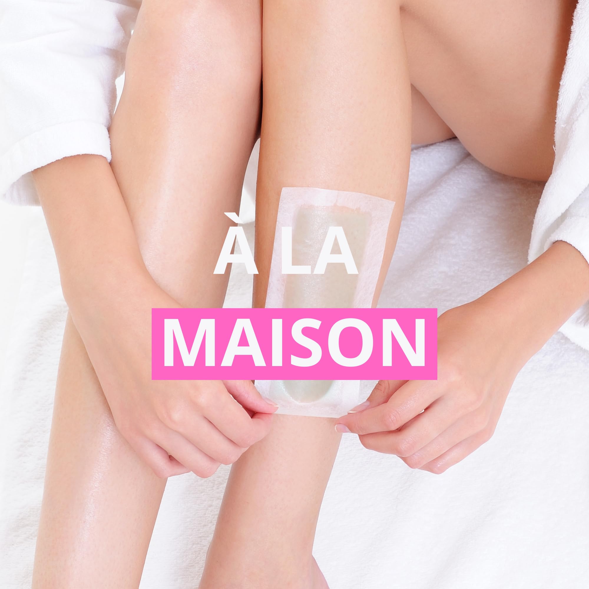 Roll On Cire Epilation Aloe Vera - 24 Recharges - Facile à étaler et à Retirer