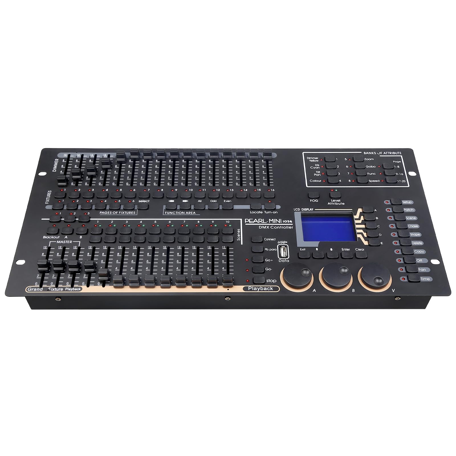 Amazon.com: Professional DMX512 Stage Lighting Controller, Mini