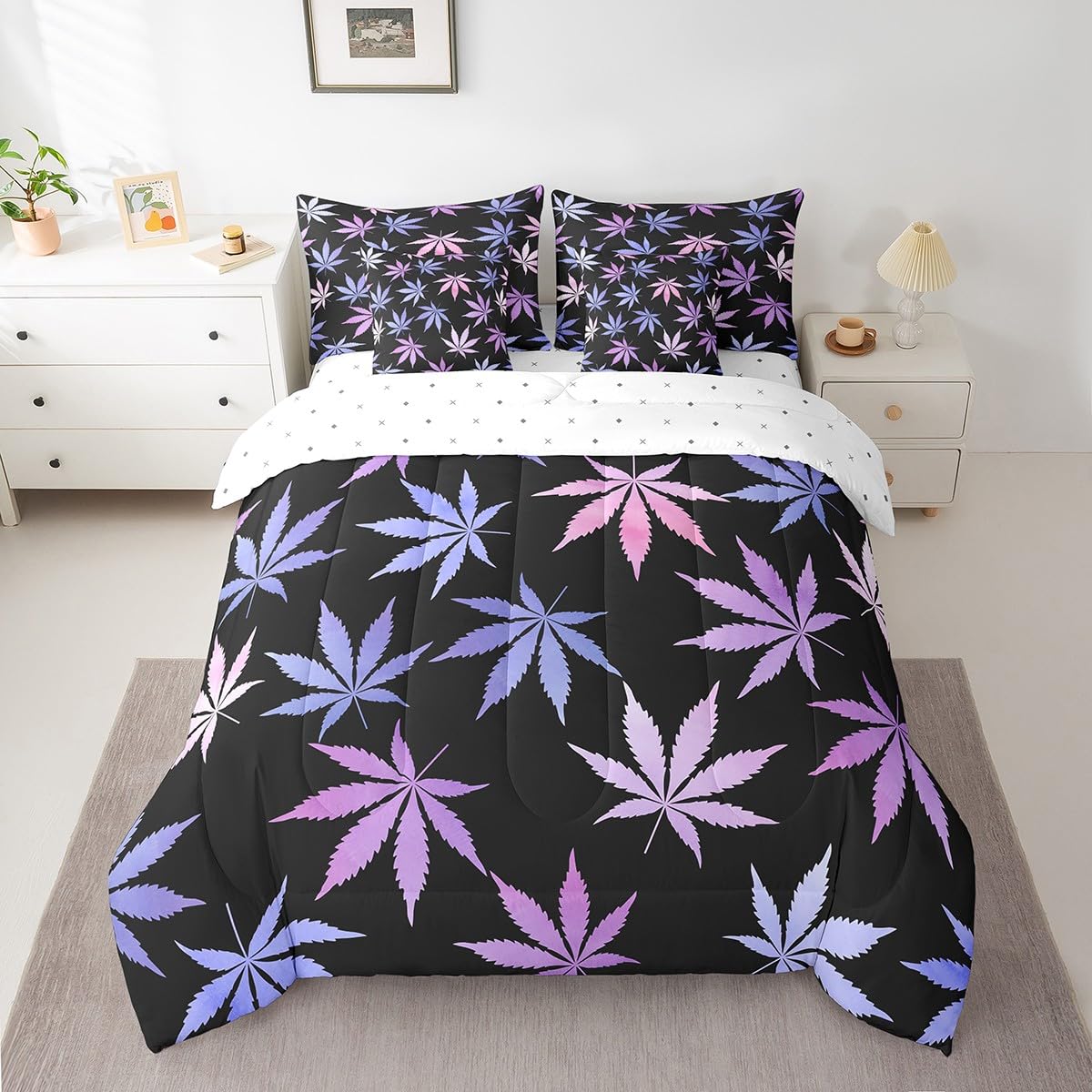 Draps de lit en polyester botanique pour relooker une chambre d'enfant ou de garçon