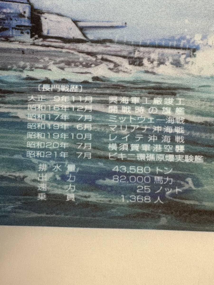 Amazon.co.jp: 2005年 平成17年 連合艦隊旗艦 長門 布