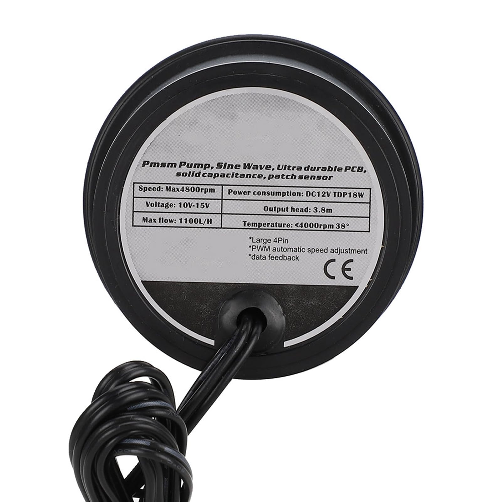 Pompa Wodna DC Materiały Najwyższej Jakości 1100L/H Pompa Wodna o Wysokim Przepływie 12 V DC do Komputerowej Pompy Chłodzącej wodę