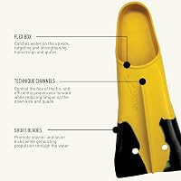 Labele de înot pentru antrenament Finis Z2 Zoomers Gold 4