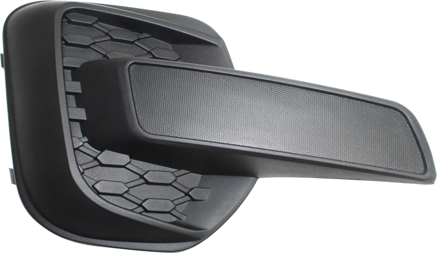 Evan Fischer Front Passenger Side Fog Light Cover Compatible With 2010-2015 Chevrolet Equinox For LS or LT Models Textured Black GM1039128