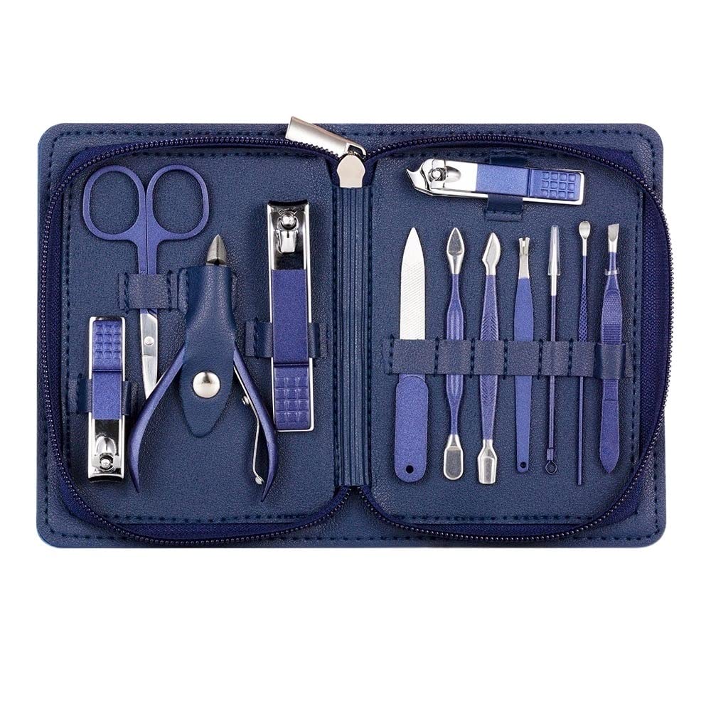 Kit de manucure pour ongles incarnés et imperfections | Kit 12 pièces en acier