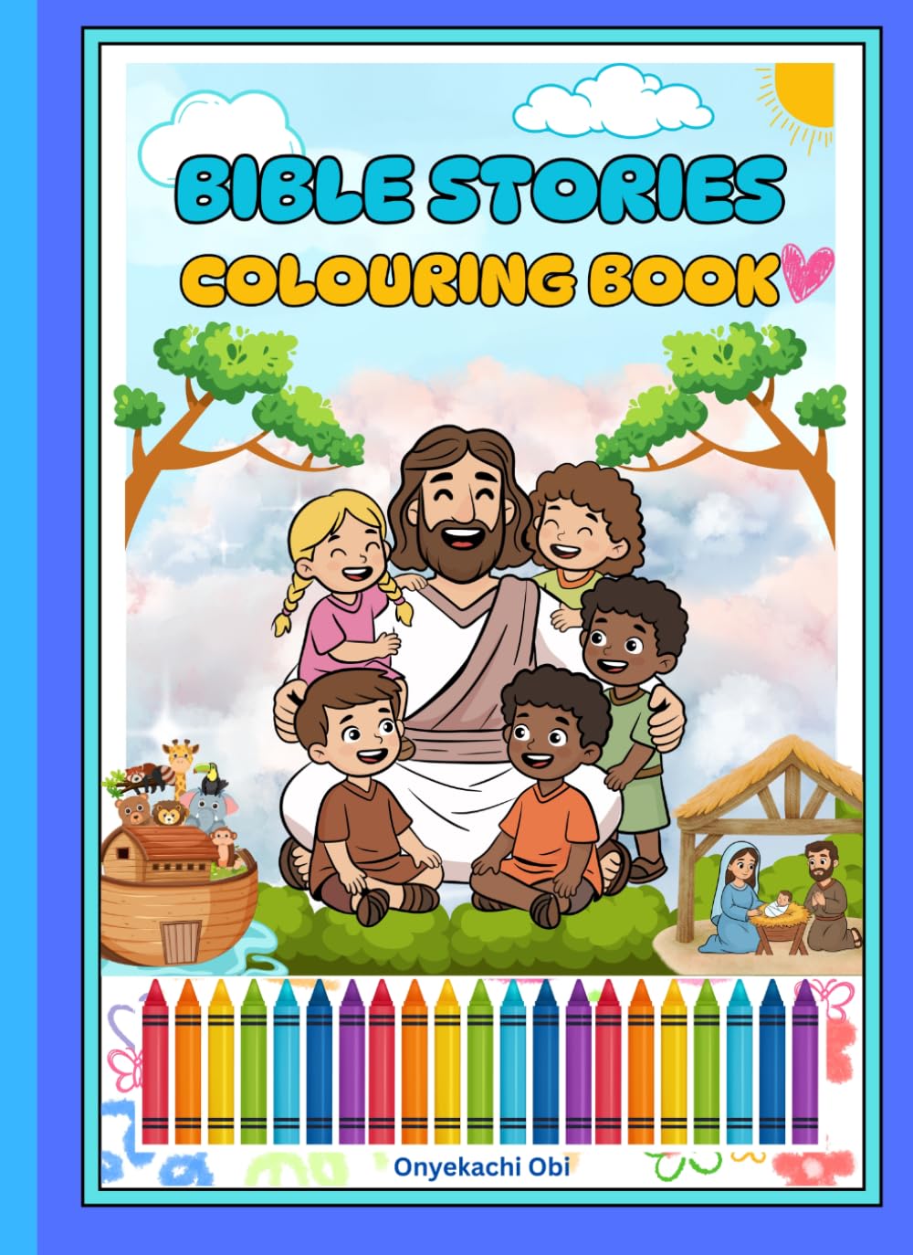 Bible Stories Colouring Book