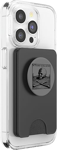 Miniatura 4 de Sic Transit Gloria Mundi Motto Gothic Skull Death Symbol PopSockets PopWallet for MagSafe