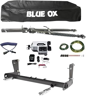 TrendsAuto Blue Ox Alpha Tow Bar & Baseplate Combo with Taillight Diode Kit