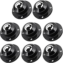 Self Adhesive Caster Wheels, Appliance Rollers for Kitchen Appliances, 1 Inch Swivel Steel Universal Wheel Appliance Slide...