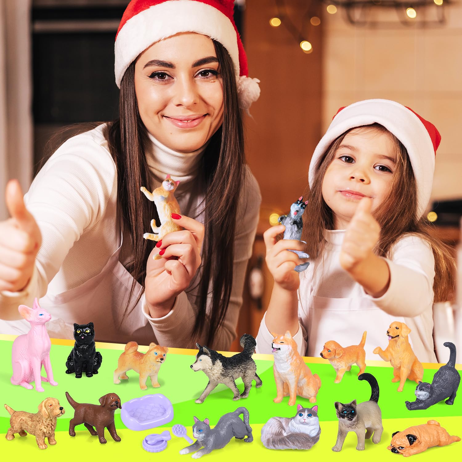 IZoeL Calendrier De L'Avent Aquillage Calendrier De L'Avent 2025 Fille, Aquillage Enfant