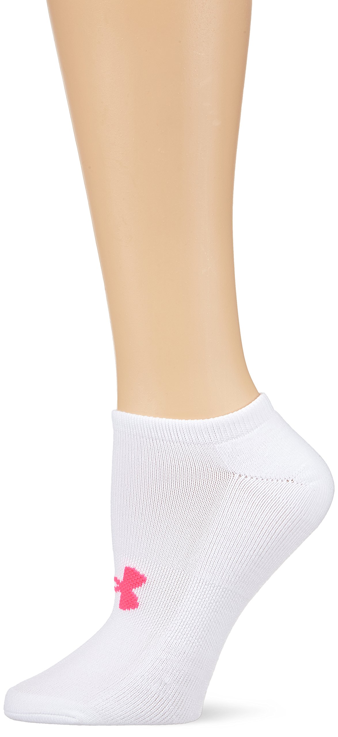 Under Armour Women's Athletic Solo Socks - White, Medium