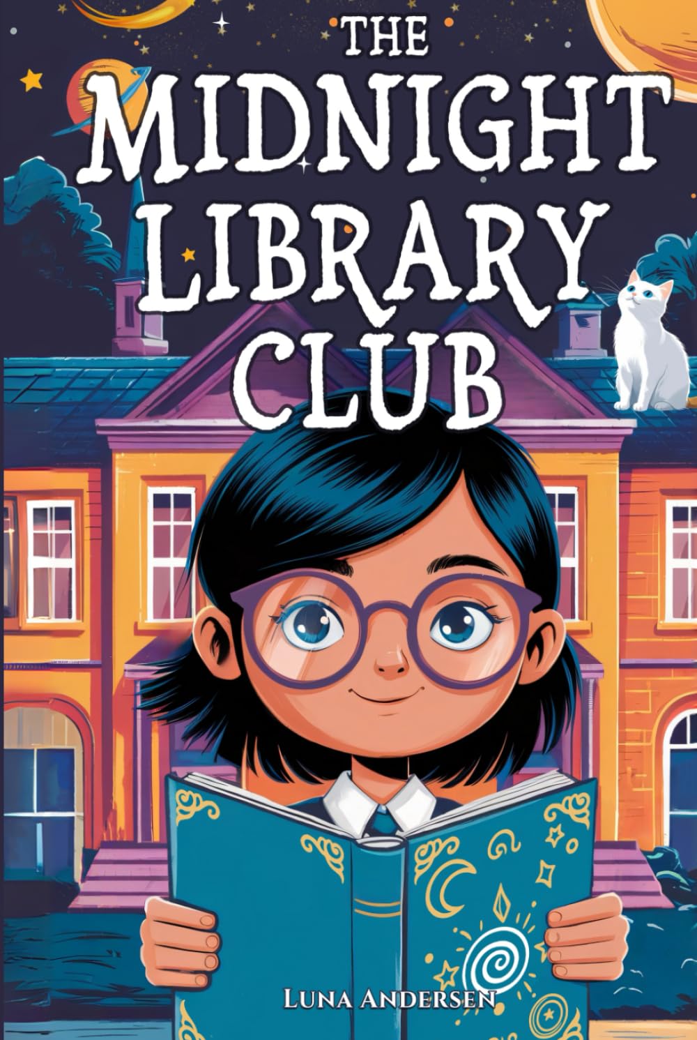 The Midnight Library Club: A Magical Chapter Book for Girls that Teach Confidence, Empathy and Self-Esteem (ages 8-12)