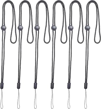 GORGECRAFT 6 Stück Verstellbarer Umhängeriemen Um Den Hals,Polyester GORGECRAFT 6 Stück Verstellbarer Umhängeriemen Um Den Hals,Polyester