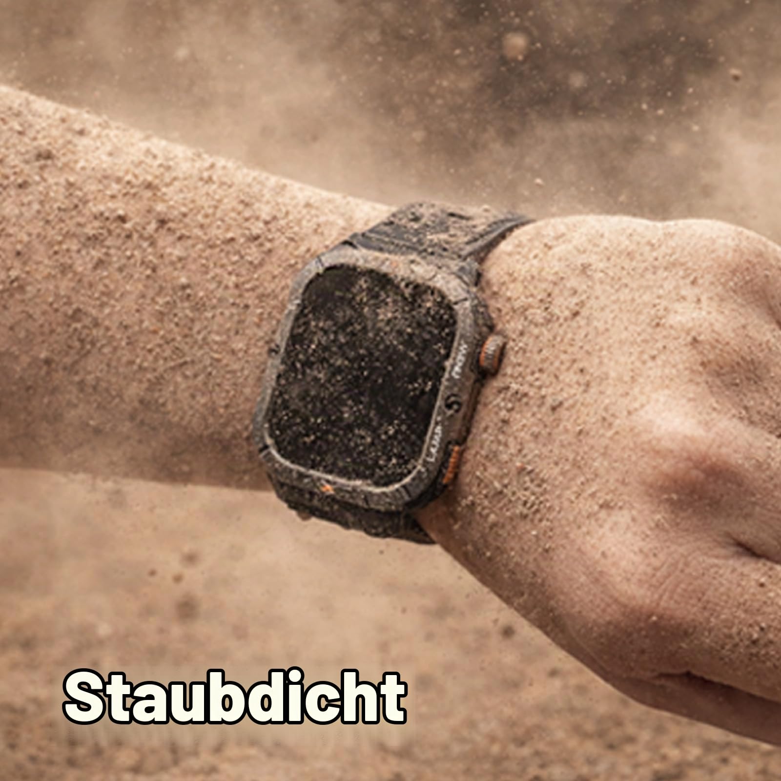 AGM Legion 3 Militär Smartwatch Herren, 1,95" AMOLED Smart Watch mit Telefonfunktion, Outdoor Sportuhr mit Taschenlampe, Robuste Fitness Tracker, 5ATM Wasserdicht, 500mAh Akku für 10 Tage Laufzeit