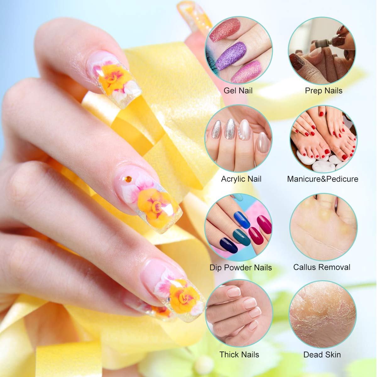 Portable Electric Nail Drill Professional Nail File