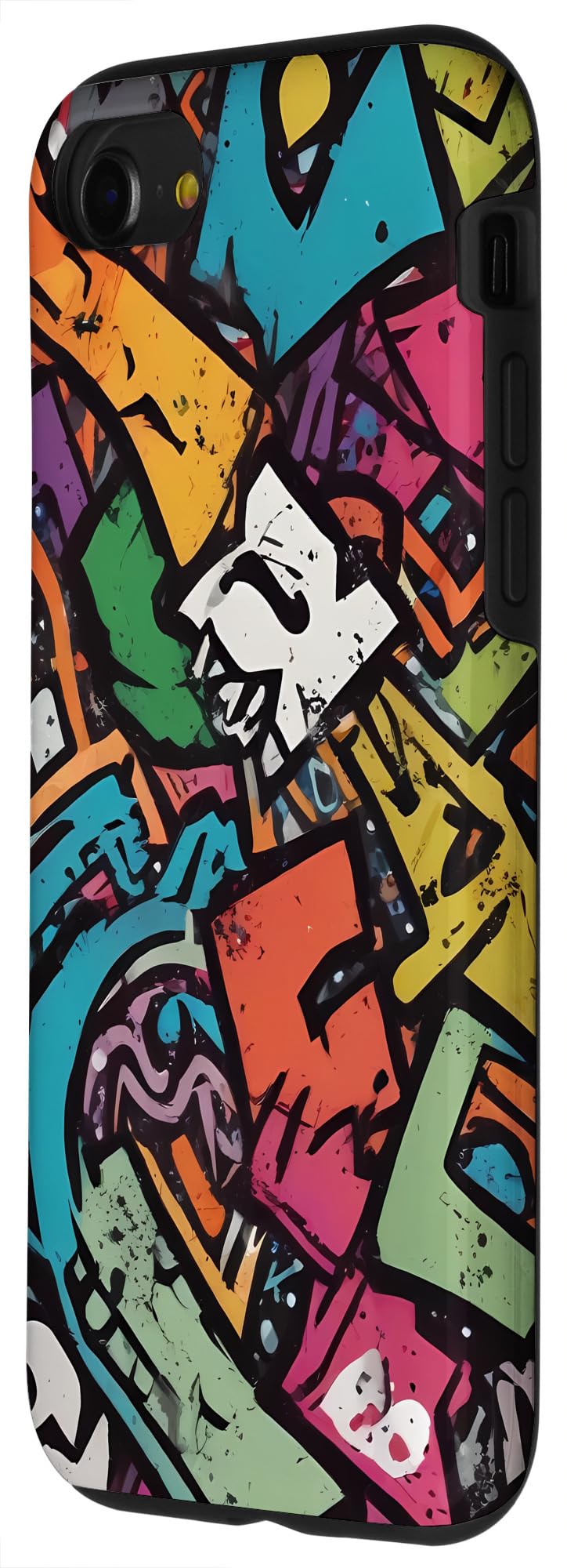 Produktbild von Graffiti Street Art Hülle Für IPhone SE/7/8 - Bunte Urban Design Schutzhülle
