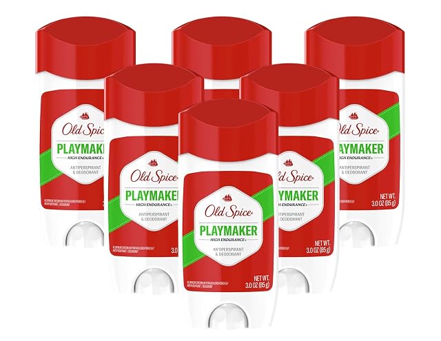 Old Spice Playmaker Anti-perspirant Deodorant 3 oz Pack of 6