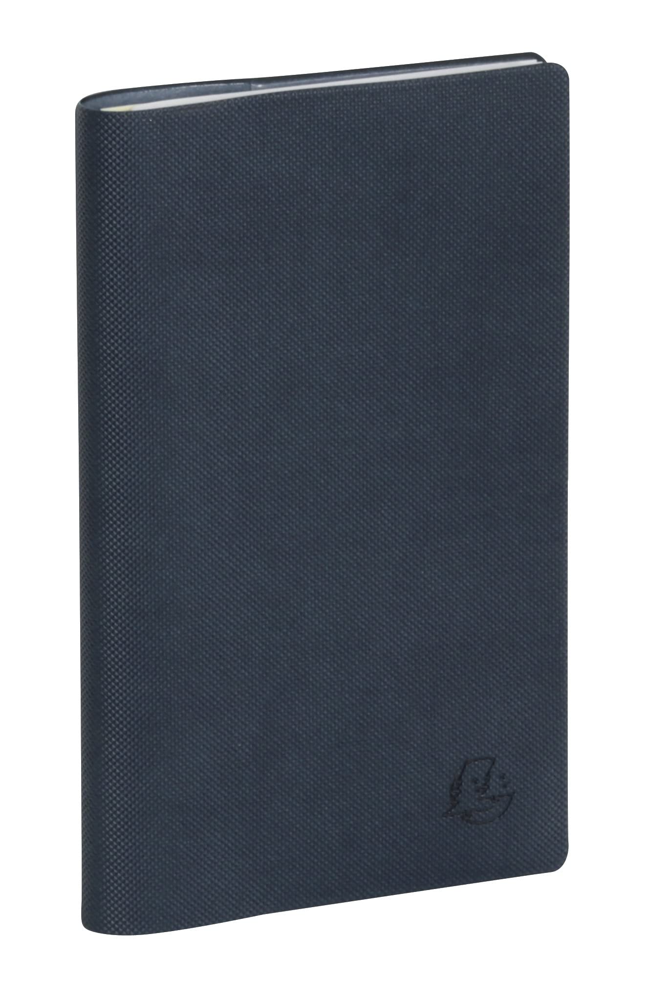Exacompta 15446E SAS Agora pocket weekly diary 10x15 cm Winner removable cover smooth leather grain August 2022 to August 2023 cover color random