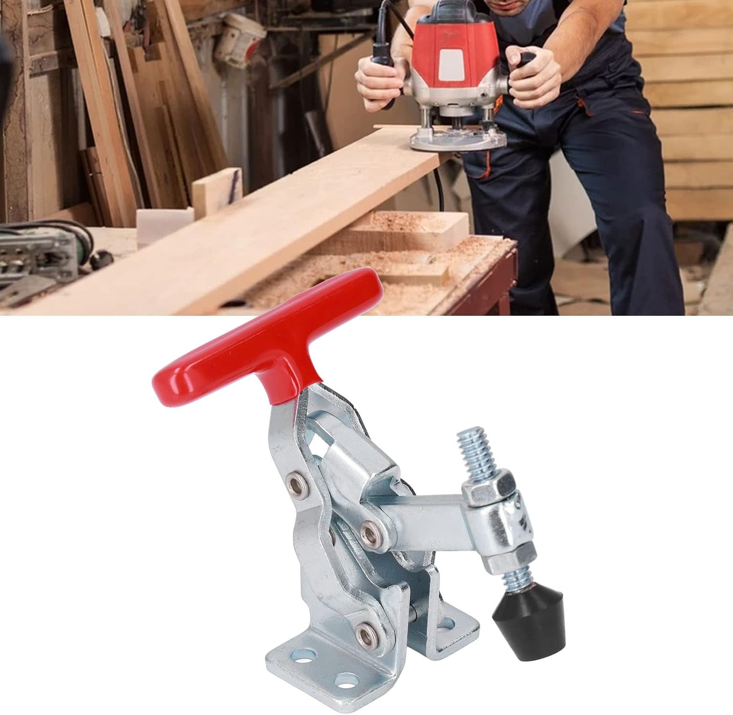 Hand Tool Toggle Clamp，Toggle Clamp, Hold Down Clamp Hand Tools for Welding for Machine Operation for Mold Pliers