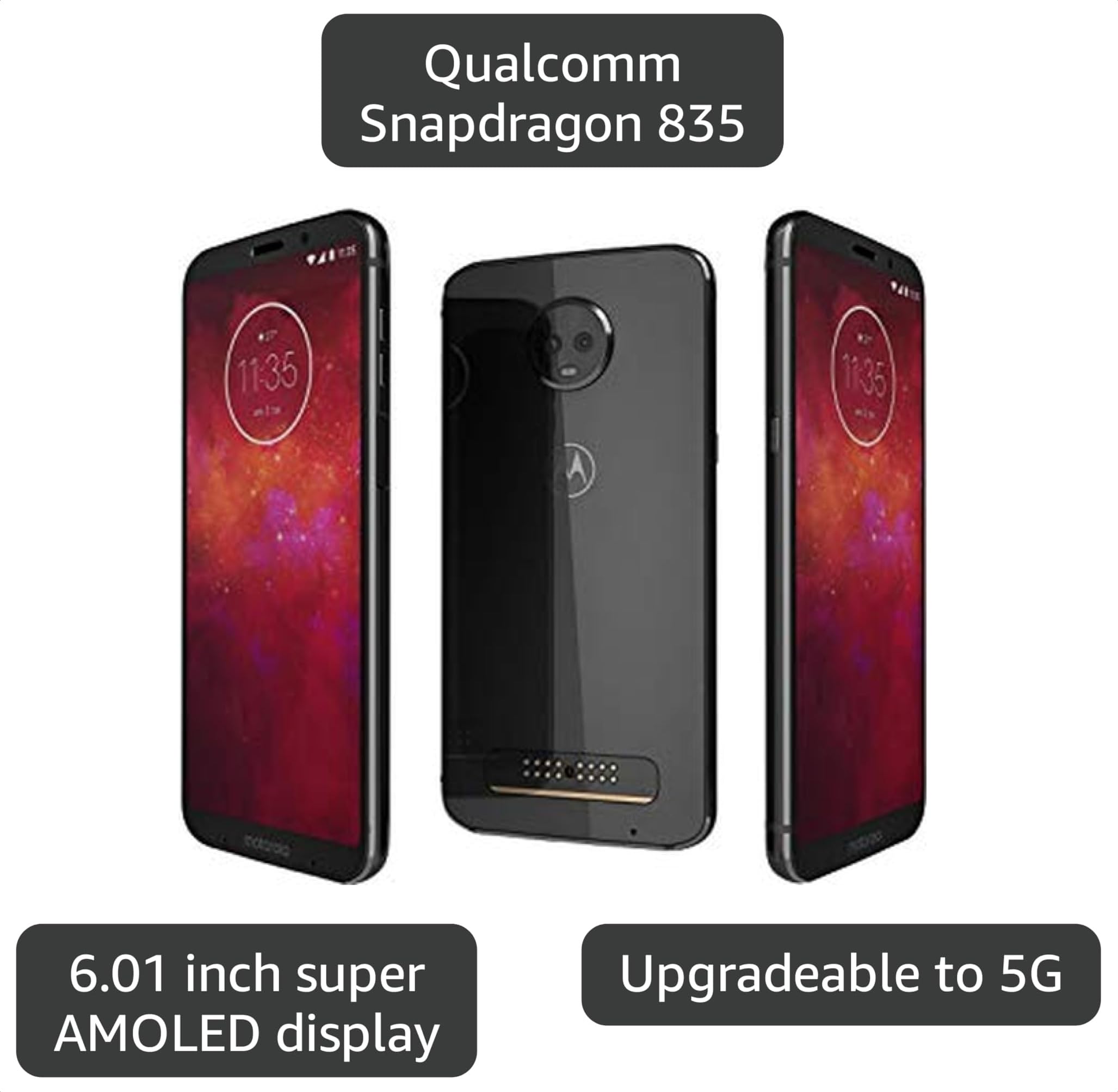 Amazon.com: Motorola Moto Z3 MOTXT192917 Verizon Locked Edition 5G