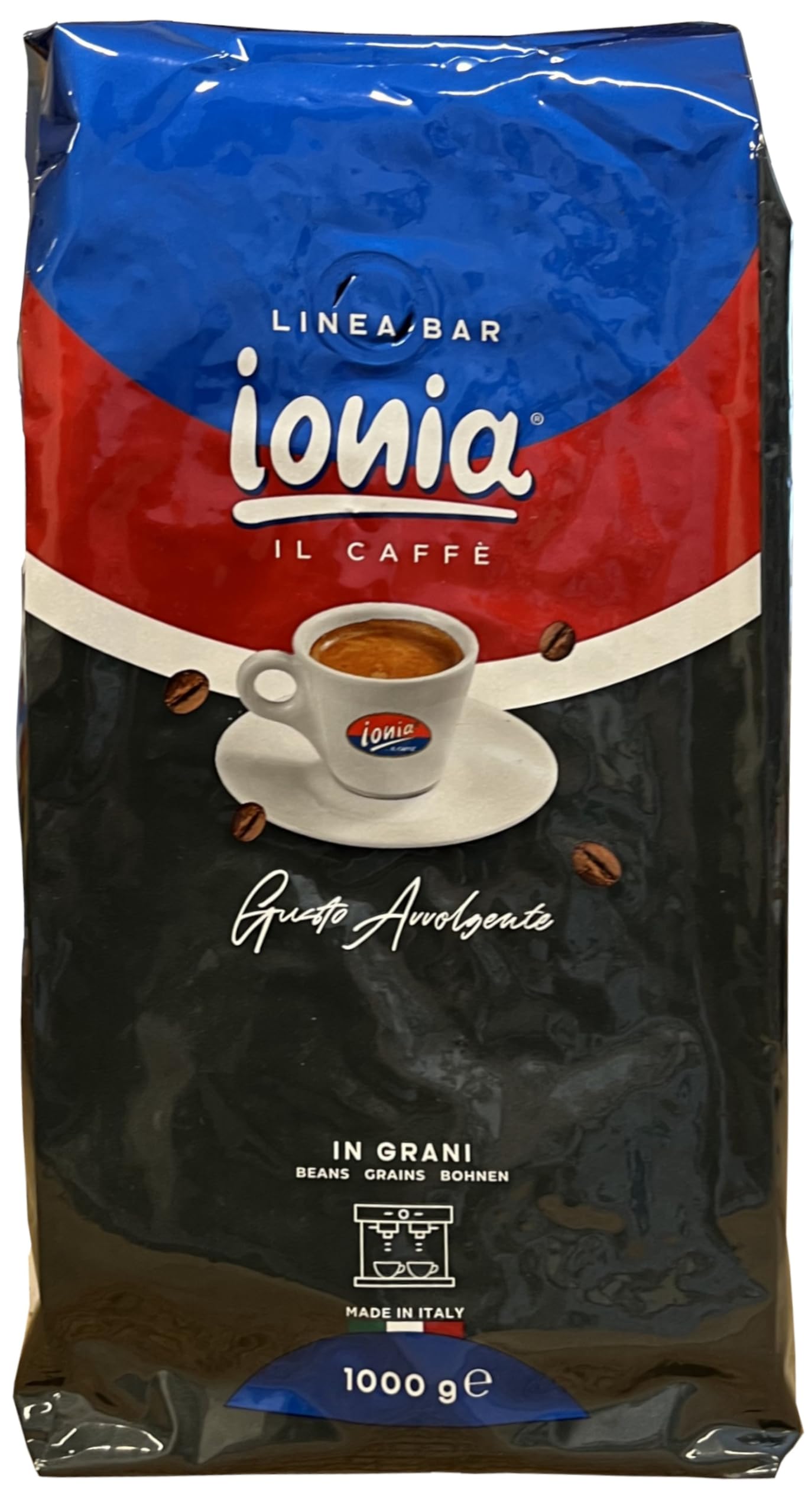 Ionia Kaffee Espresso Bohnen "100% Espresso" (3 X 1000g)