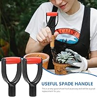 Vista 8 de GANAZONO Mango de repuesto 2pcs mango de agarre portátil para excavar herramientas de rastrillo