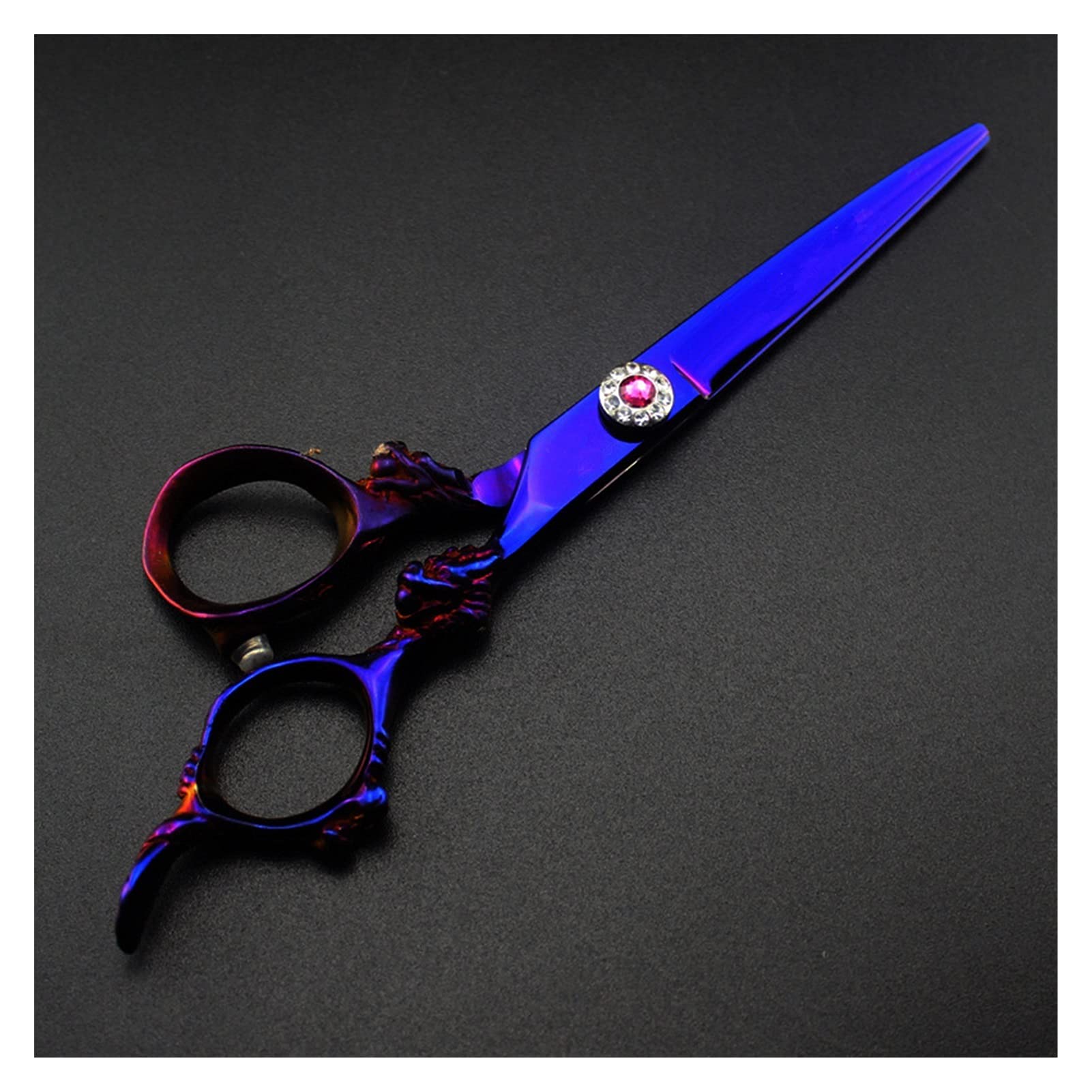 6 Inch Hair Cutting Scissors, Hair Thinning Scissors, Hairdresser, Hairdresser Scissors Hair Cutting Shears (Color : Thinning) (Cutting B)