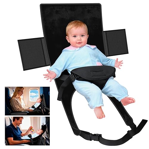 TRELC Cama portátil de avión para bebé, cama de avión infantil para bebés de 1 a 12 meses, camas infantiles para bebés, para vuelo, esencial para