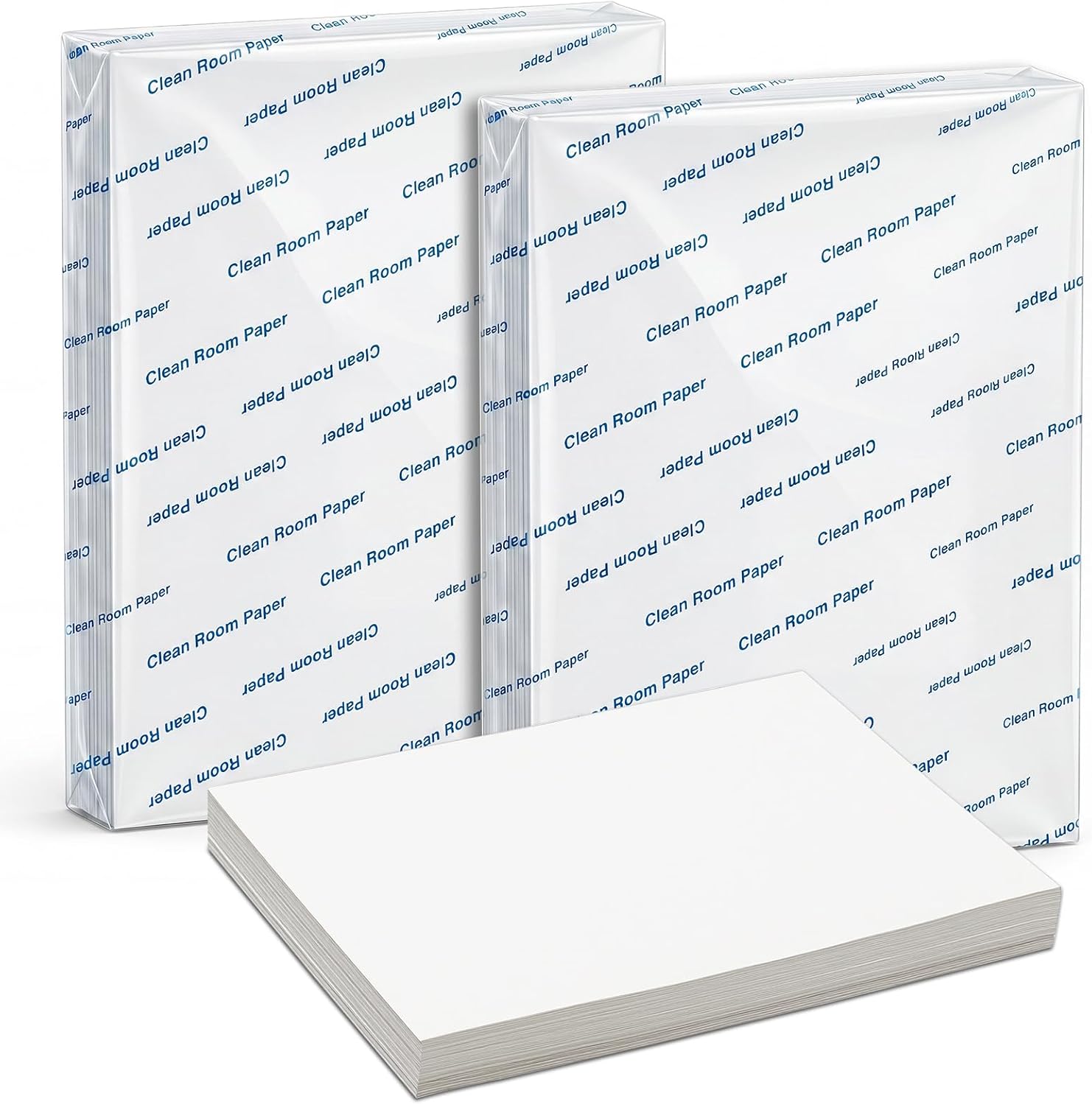 500 Sheets 8.5" x 11" White Cleanroom Paper, 22 Lb, ISO L4-6