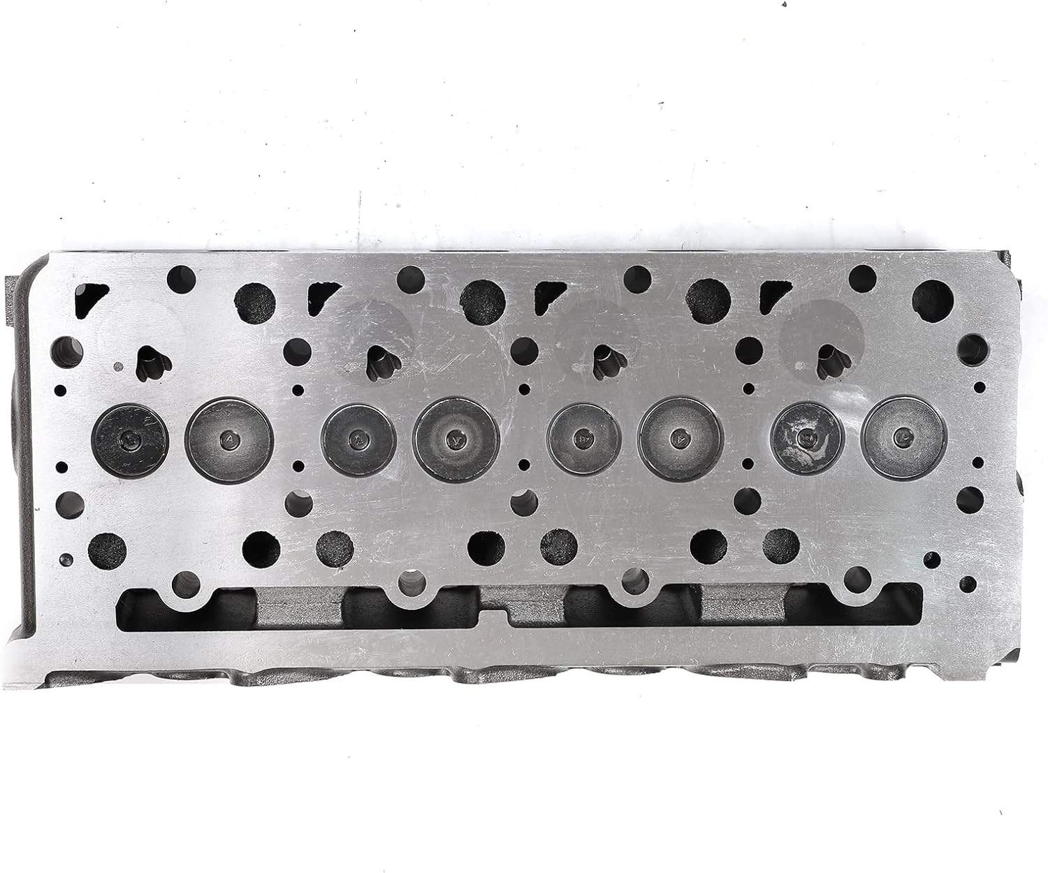 Complete Cylinder Head 6655153 Fits for Kubota V2203 IDI Indirect Injection Engine Bobcat 753 763 Skid Steer 331 334 335 337 341 430 435 E42 E45 E50 Excavator