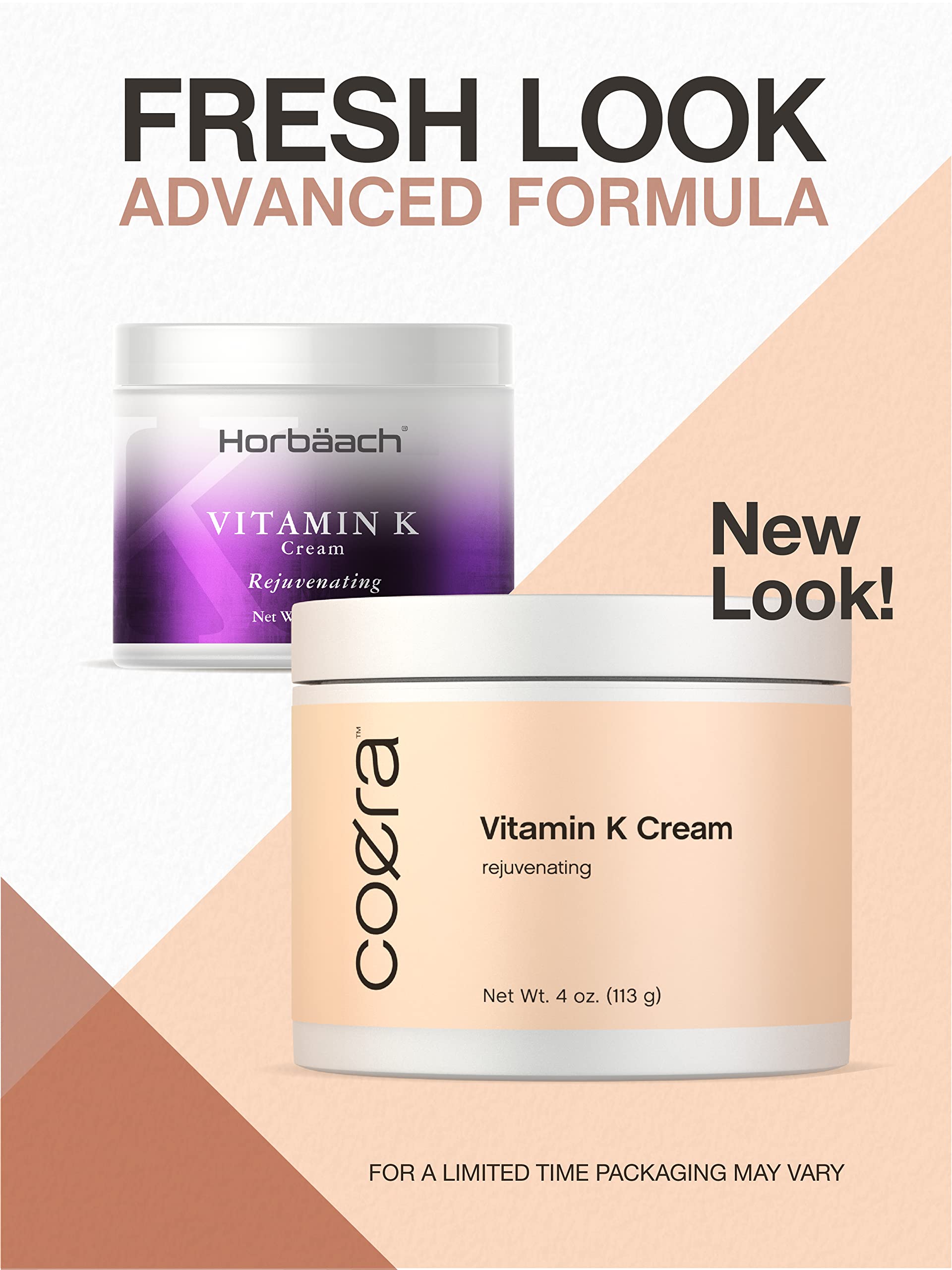 Buy Vitamin K Cream 4 oz Premium Formula for Bruises, Spider Veins