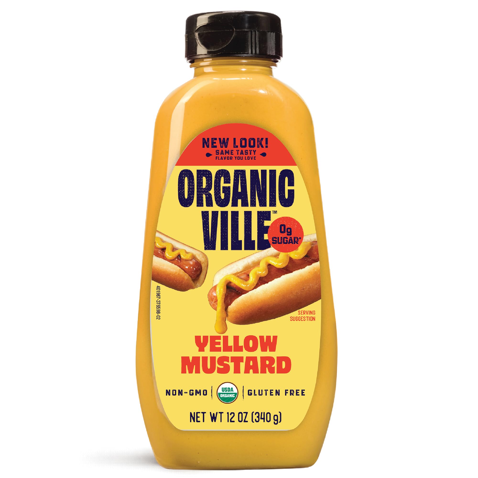 Amazon.com : Organicville Yellow Mustard - Mustard Yellow Organic