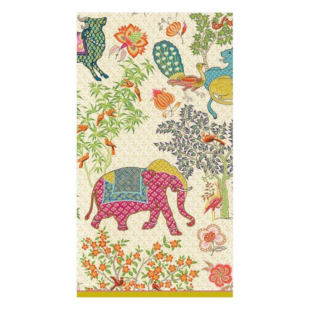 CaspariEntertaining 30-Pack Le Jardin De Mysore Guest Towels by Pierre Frey