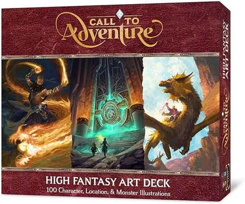 Miniatura 1 de Brotherwise Games Call to Adventure High Fantasy Art Deck