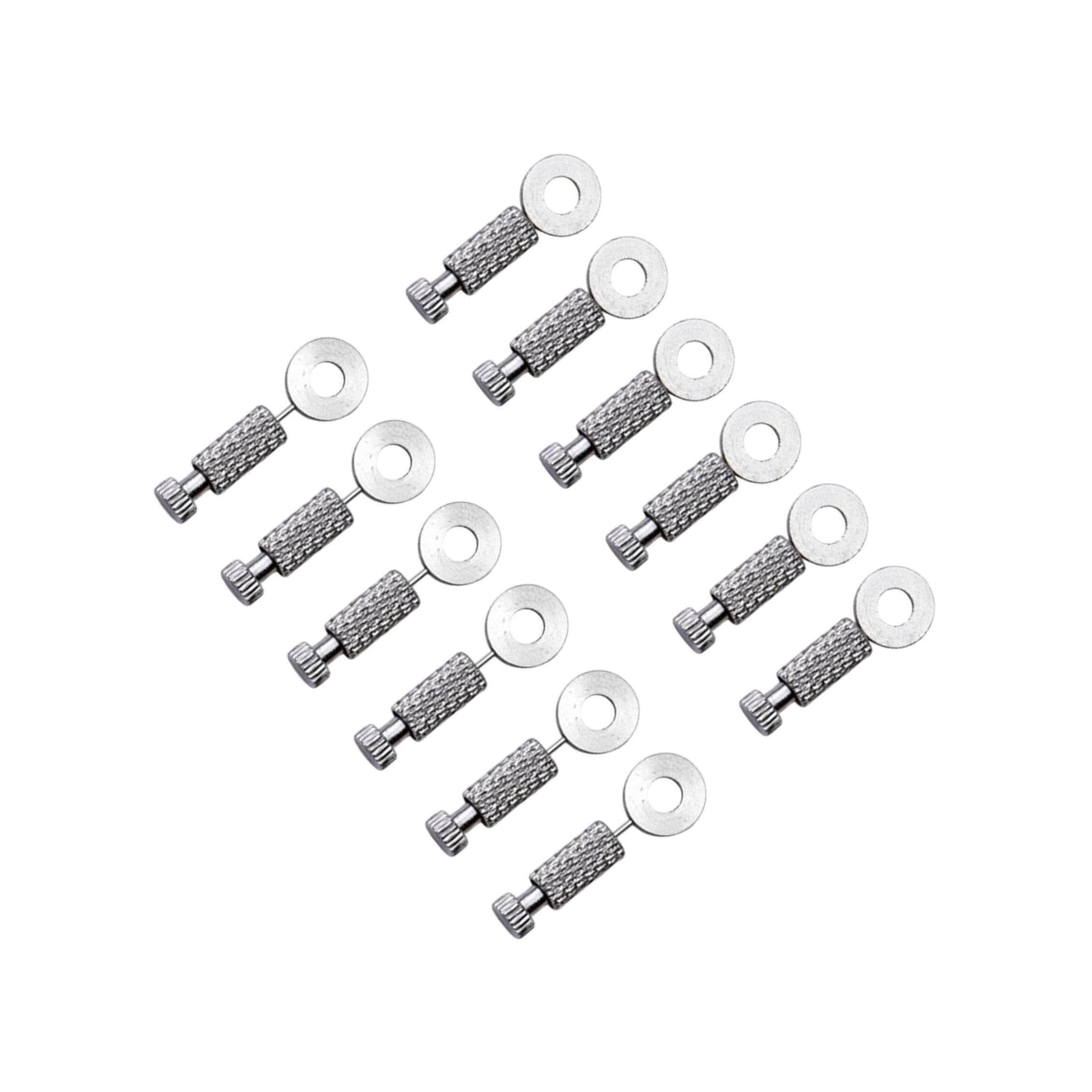 KIXZSAZ Leather Positioning Pins Crafting Tools Handy Lightweight Durable Fixing Solutions for DIY Lovers Making Addition to Handmade Art Projects.Nice for, Silver