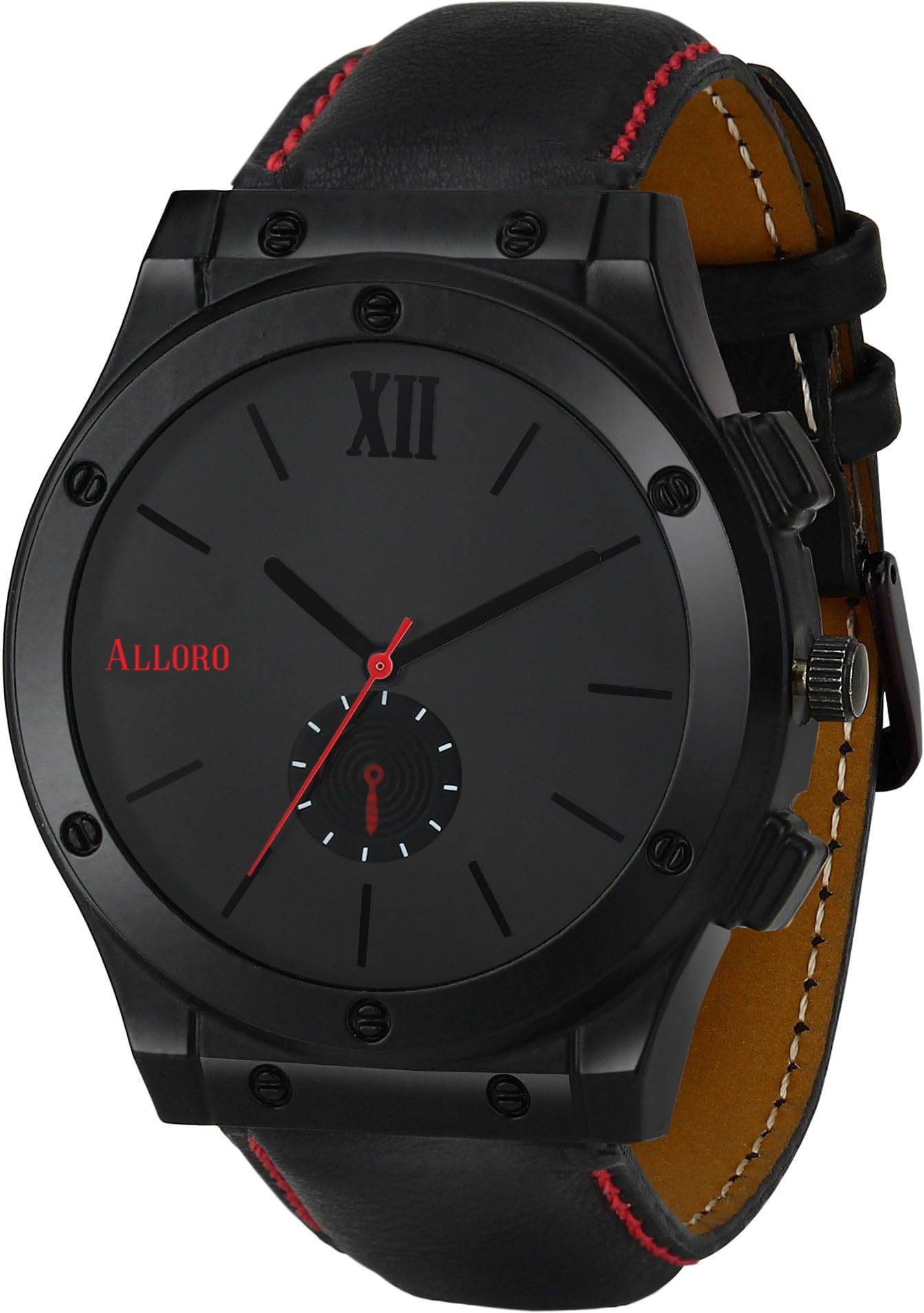 Black Dial Red Hands Mens and Boys Watch for Men Black Leather Strap Black Dial Red Hands Mens and Boys Watch for Men Black Leather Strap Analog Watch - for Men ()_BZ_ALB610 (B0D9K2SJR4) Amazon Price History, Amazon Price Tracker