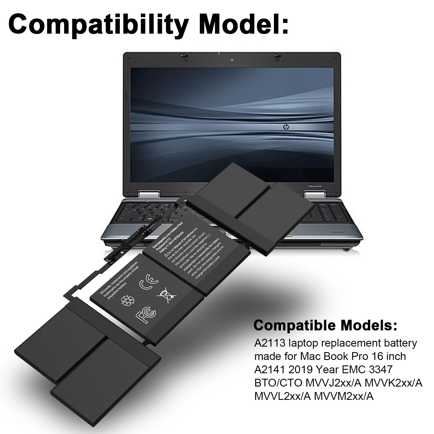 Amazon.com: BND A2113 Laptop Battery Replacement for Apple MacBook
