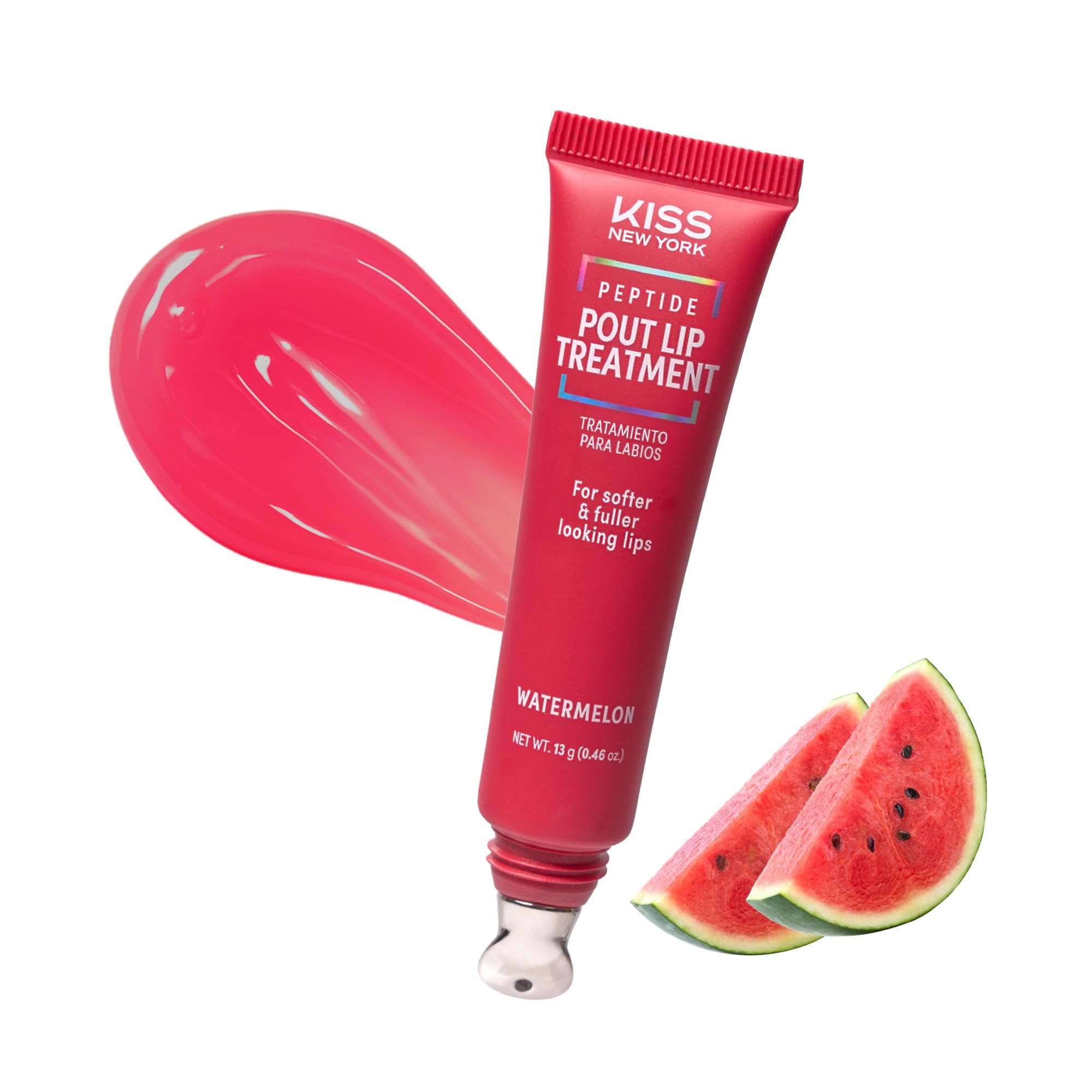 Amazon.com : KISS NEW YORK Peptide Lip Treatment, Hydrating & Non