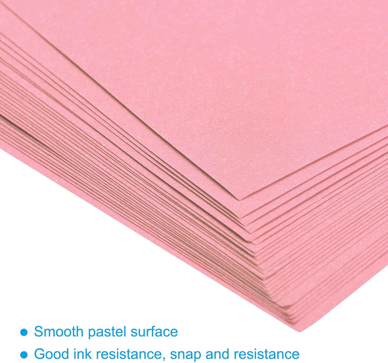 MECCANIXITY 100 Sheets Colored Copy Paper 8.3 x 5.8 Inch Printer Paper 80gsm Light Pink for Office Printing, Document Copying, Invitations, Forms, Art Projects