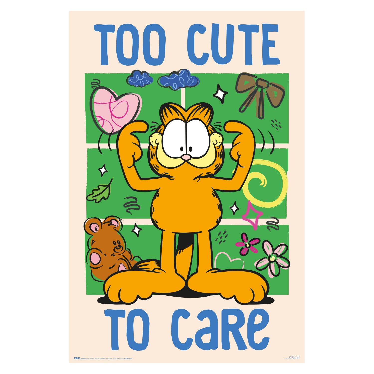 Grupo Erik Poster Garfield - 36 x 24 inches / 91.5 x 61 cm - Shipped Rolled Up - Cool Posters, Art Poster, Wall Posters & Prints