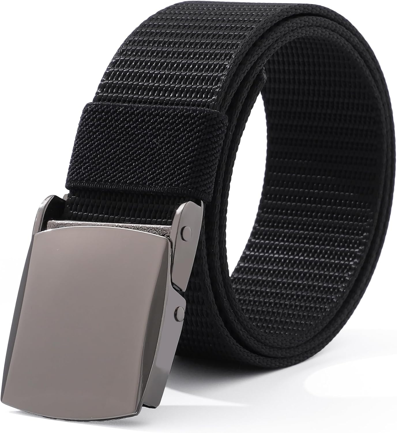 AWAYTR Nylon Boys Baseball Belt - Kids Golf Belt with Metal Buckle for Softball Pants School Uniform Jeans