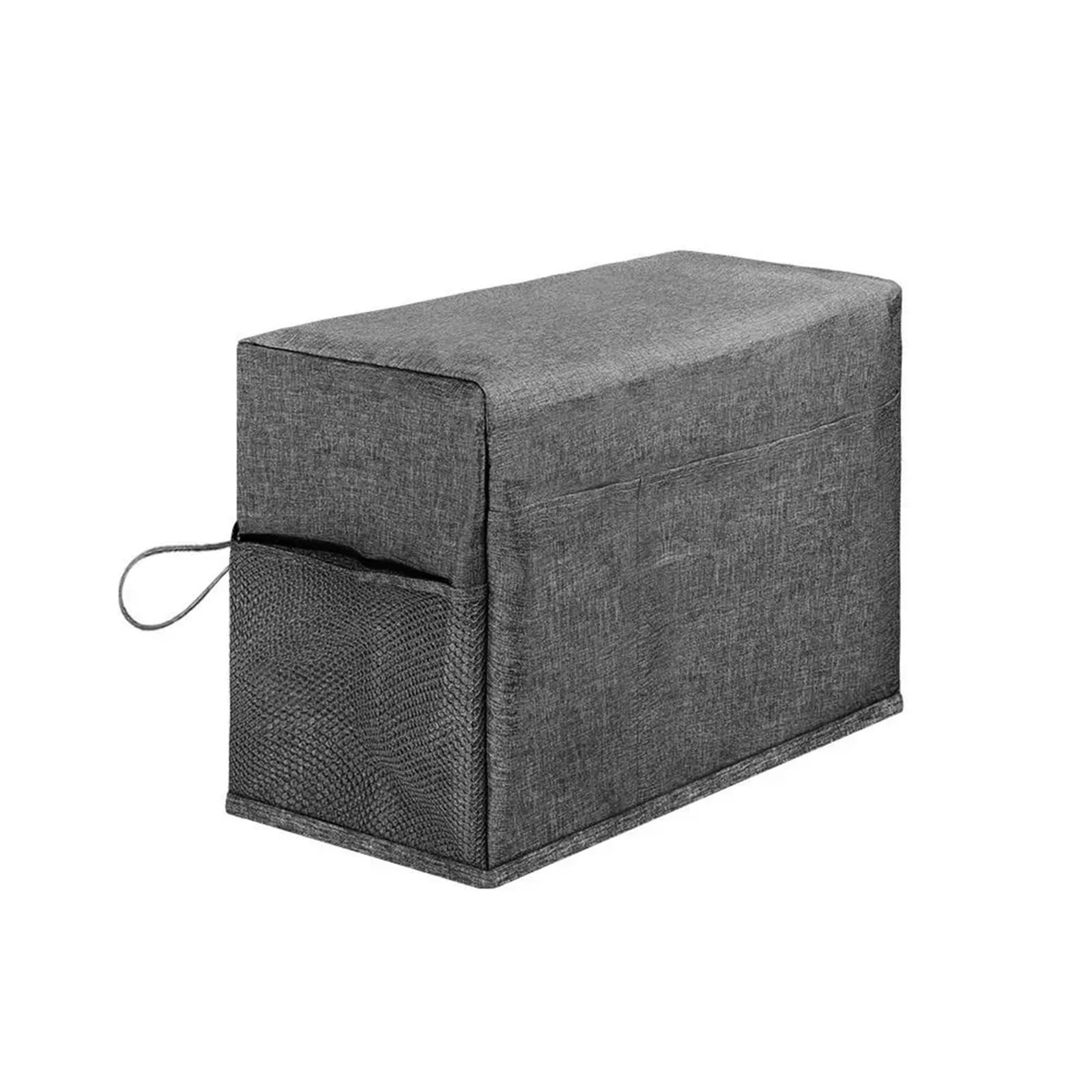 Bolsa para Máquina De Coser Funda Impermeable for máquina de Coser con Bolsillos, Funda antirrayas for la mayoría de máquinas de Coser(Grey)