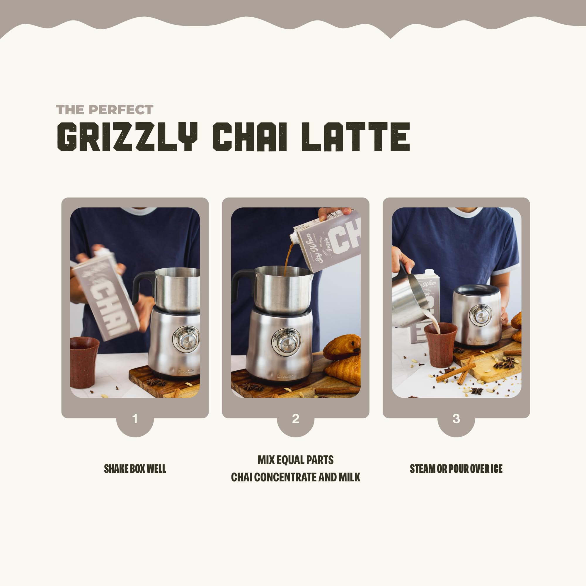 Amazon.com : Say When Organic Grizzly Chai Tea, 946 ML : Grocery