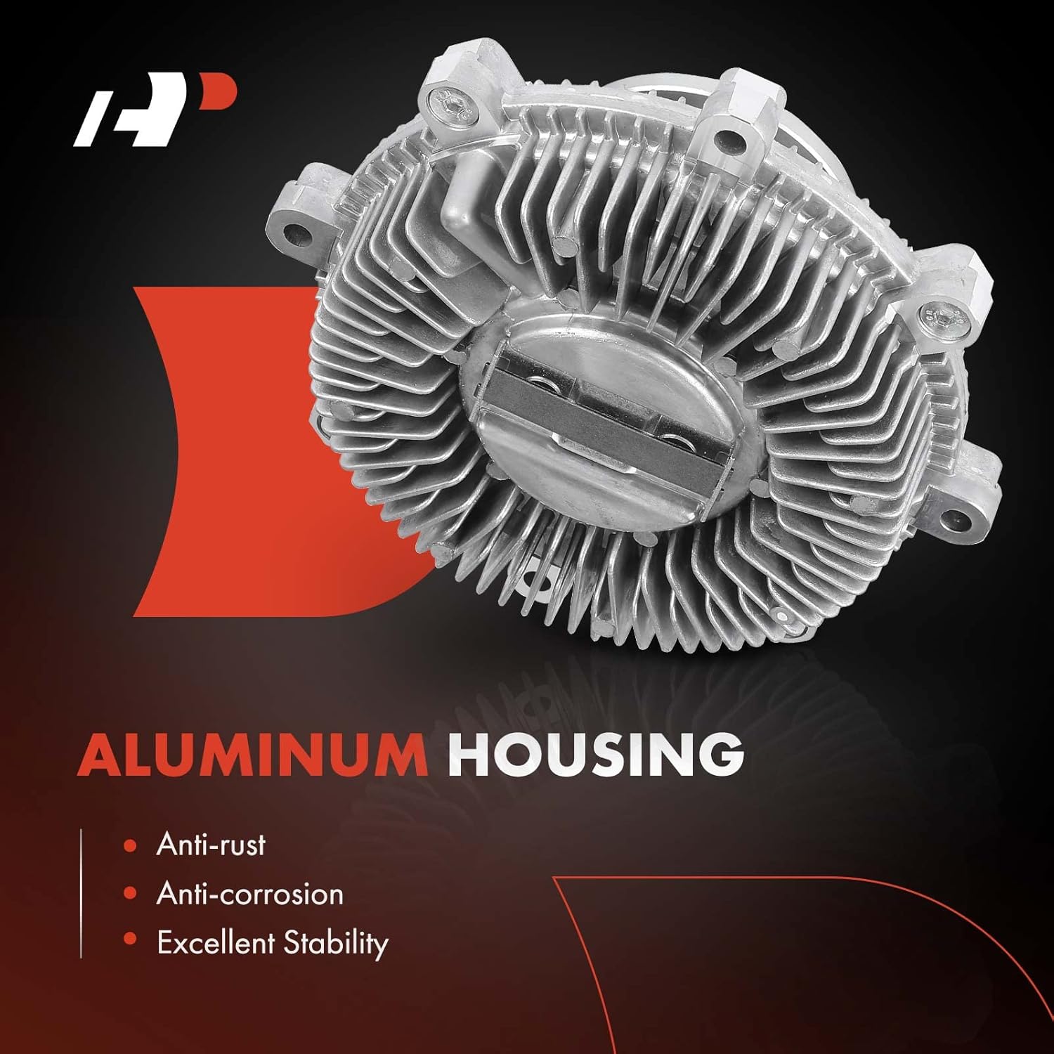 A-Premium Engine Cooling Fan Clutch Compatible with Isuzu Axiom/Rodeo 2003-2004, Rodeo Sport 2003, 3.2L 3.5L, Replace# 8973497610, 8973299540