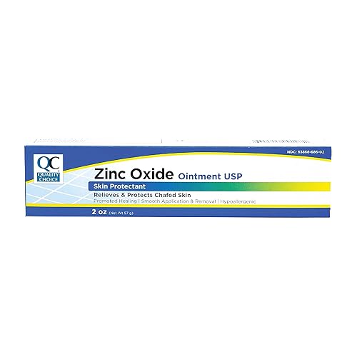 Quality Choice Ungüento de óxido de zinc protector de la piel, 2 onzas cada uno (paquete de 7)