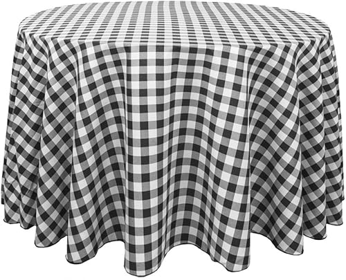 Mantel LinenTablecloth redondo de 108 pulgadas de poliéster