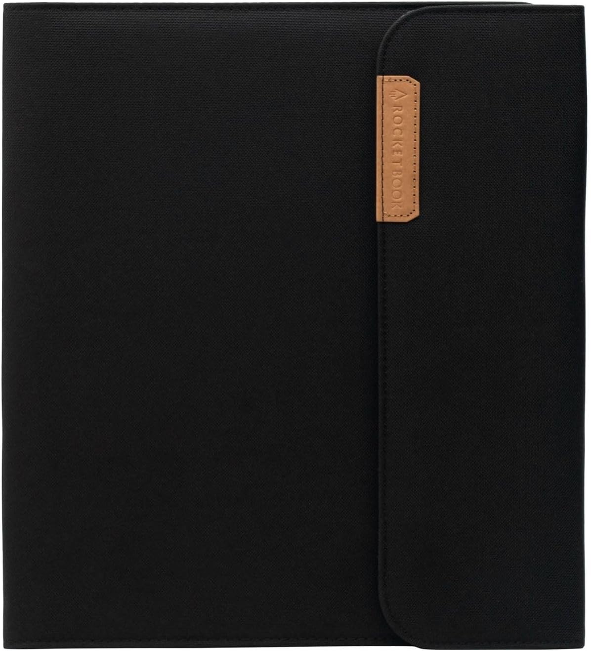 Rocketbook Capsule 2.0 Folio Cover For Core, Panda And Fusion - 100% Recyclable With Pen Holder, Magnetic Clasp & Inner Storage Black, Letter Size 21.6 cm X 27.9 cm