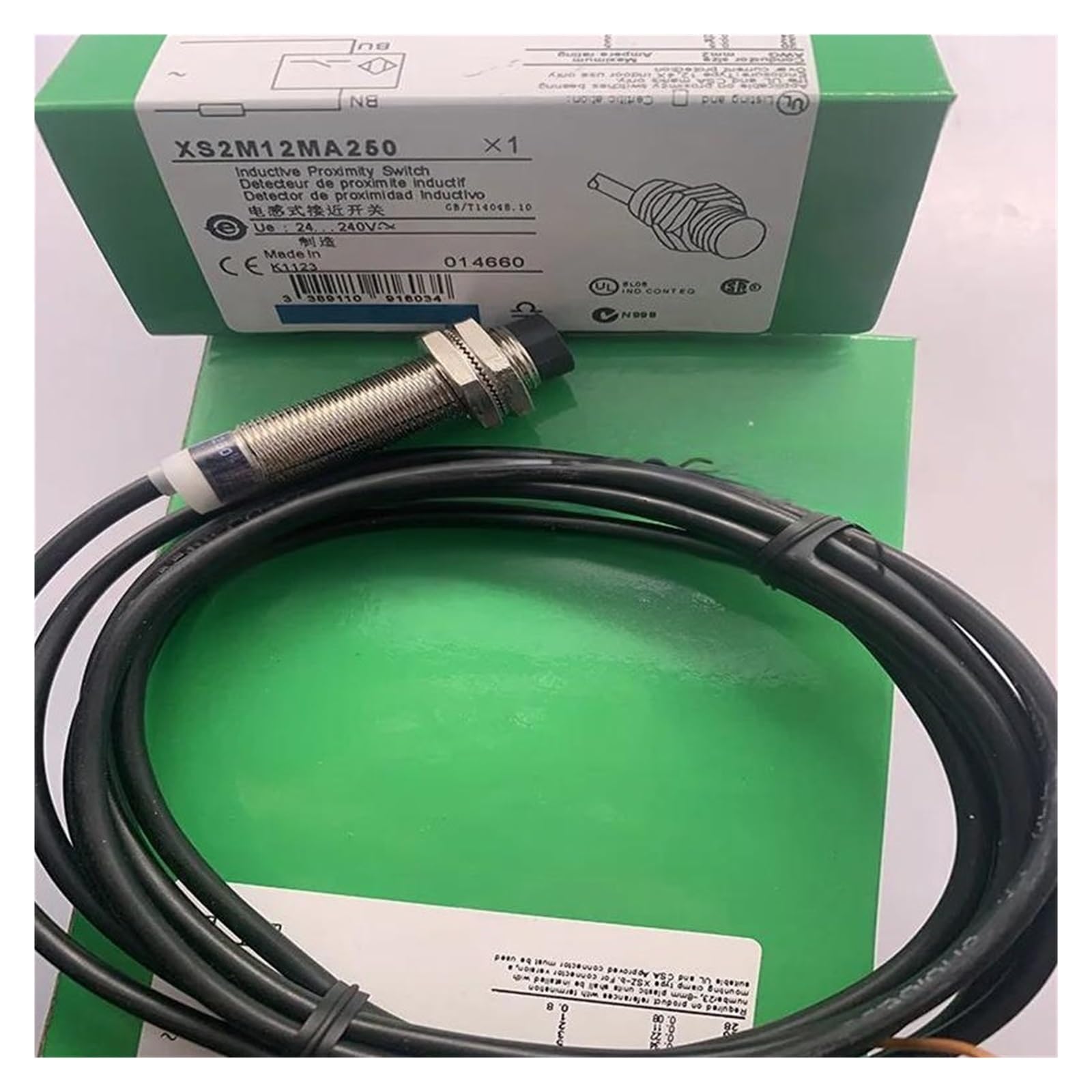 Capteur de proximité XS530BLPAL10 à portée augmentée M30
