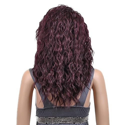 Miniatura 7 de Zury SiS Peluca sintética de media luna profunda de 6 pulgadas - HM-H MODA (2 marrón oscuro)