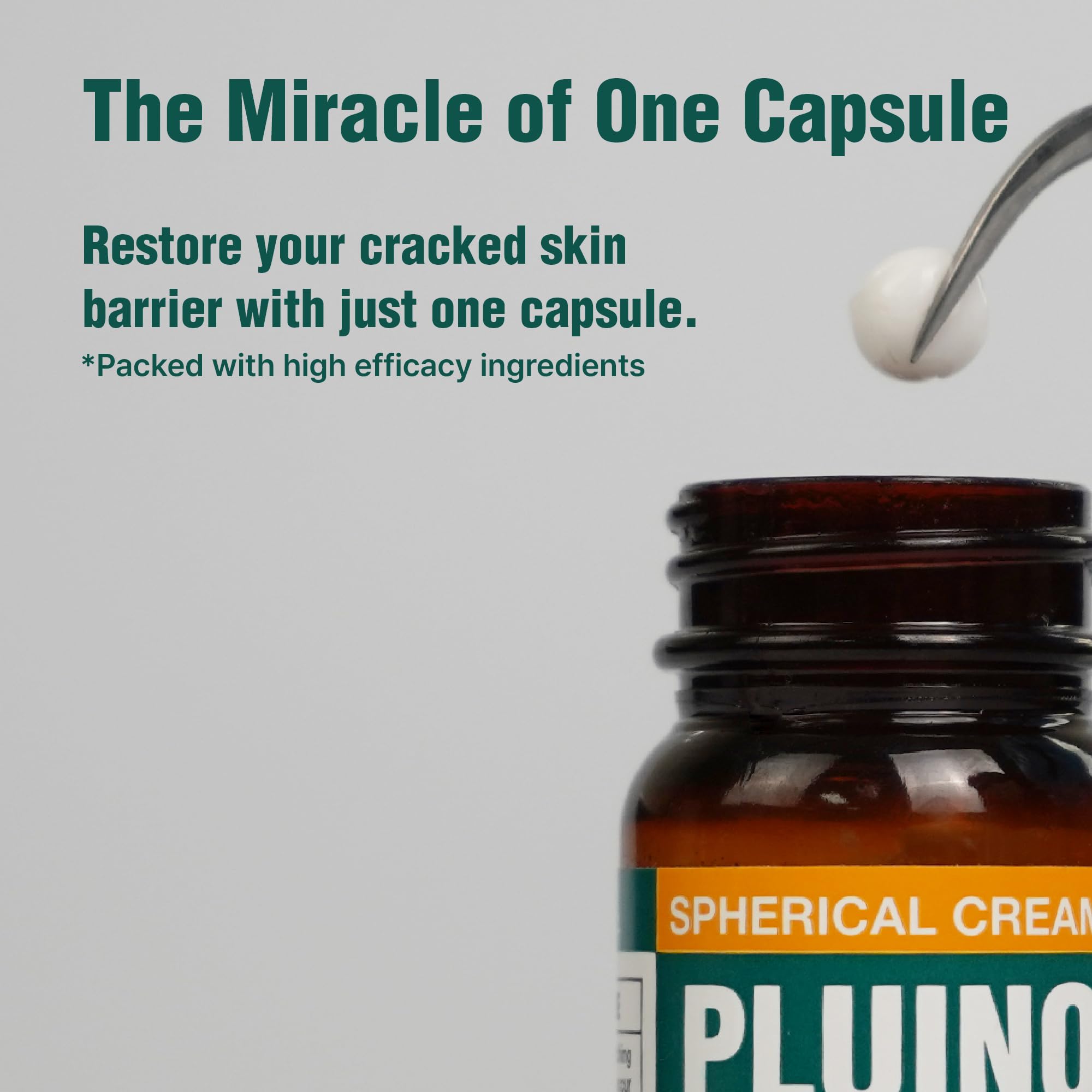 VQM PLUINO, Skin Care Booster, Capsule Face Serum, Hydrating Essence, Panthenol and Niacinamide. Facial Moisturizer for Sensitive,&Acne Skin, Korean Skin care 25g/0.88 fl.oz